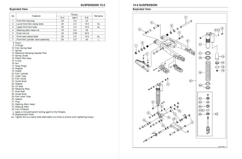2007 KX250F SERVICE MANUAL PDF visual data 8