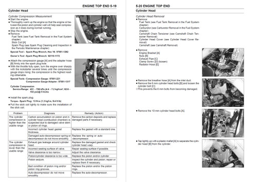 2007 KX250F SERVICE MANUAL PDF visual data 8