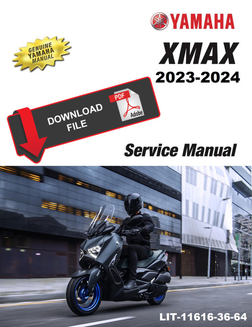 Yamaha 2023 X-MAX 300 Service Manual