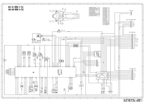 Ski Doo 2014 Summit X 154 800r E Tec Snowmobiles Service Manual - Ski doo wiring diagram
