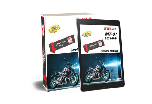 Yamaha 2024 MT07 Service Manual