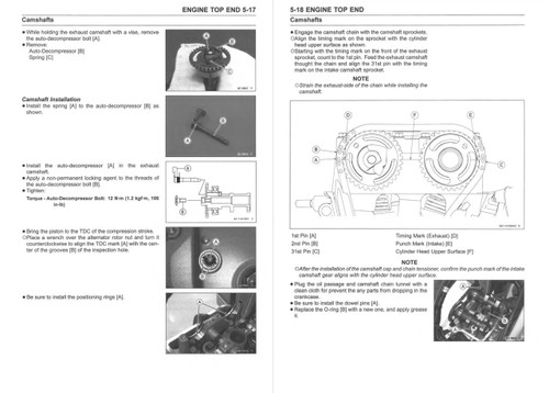 Kawasaki 2023 KX450SR Service Manual