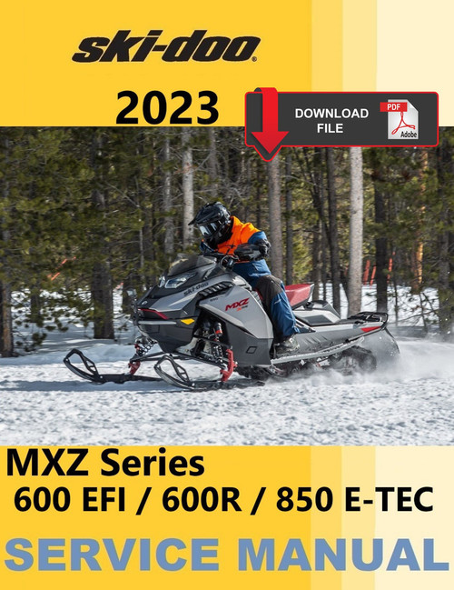 Ski-Doo 2023 MXZ Neo 600 EFI 40 Service Manual