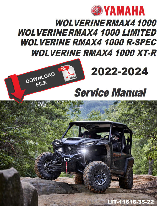 Yamaha 2024 Wolverine RMAX4 1000 Limited Service Manual Yamaha 2024 Wolverine RMAX4 1000 Limited Service Manual