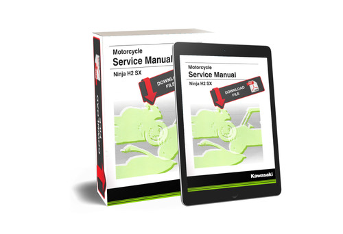 Kawasaki　Ninja　H2 サービスマニュアル　英語 Service Manual Kawasaki 2016 Ninja H2 Repair