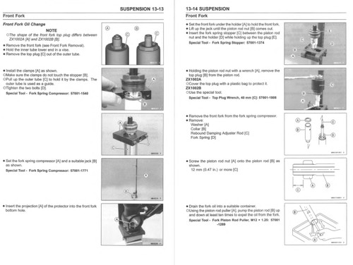 Kawasaki 2018 Ninja H2 SX Service Manual