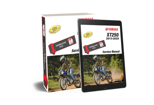 YAMAHA XT250サービスマニュアル　　QQS−CLT−000−B7C セロー XT250/セロー250/SEROW250（B7C/B7C1/B7C4） インジェクション