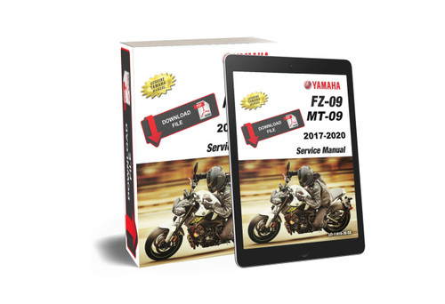 YAMAHA MT-09 最新 サービスマニュアル 新品未使用 Yamaha 2023 MT-09 SP Service Manual