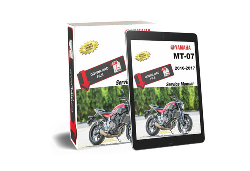 Yamaha 2024 MT07 Service Manual