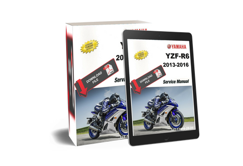 Yamaha 2016 YZF-R6 Service Manual