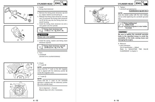 Yamaha 2008 Big Bear 400 4x4 Service Manual
