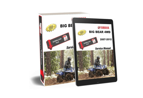 Yamaha 2012 Big Bear 400 4x4 Hunter Service Manual