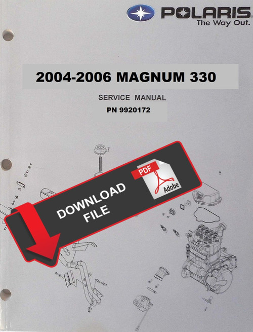Polaris 2005 Magnum 330 Service Manual