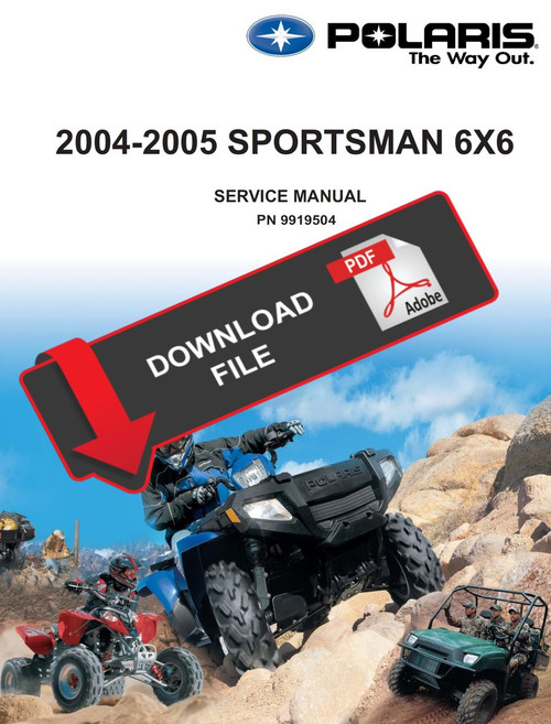 Polaris 2005 Sportsman 500 6x6 Service Manual