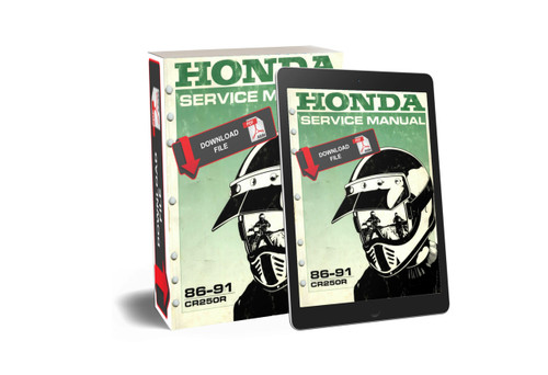 Motorcycle Service / Repair Manuals - Honda Motorcycle Repair