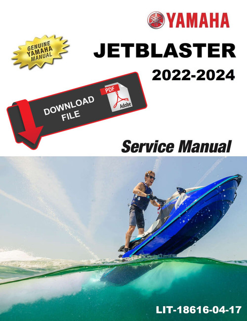 Yamaha 2024 JetBlaster Service Manual