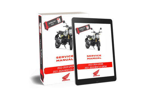 Honda 2021 MSX125 Grom Service Manual
