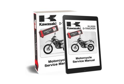Service Manual Kawasaki 1999 D-Tracker 250 Repair