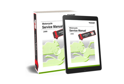 Service Manual Kawasaki 2024 Z400 Repair