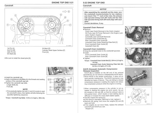 Kawasaki 2013 KLX250S Service Manual