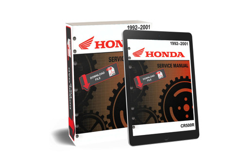 Honda 1996 CR500R Service Manual