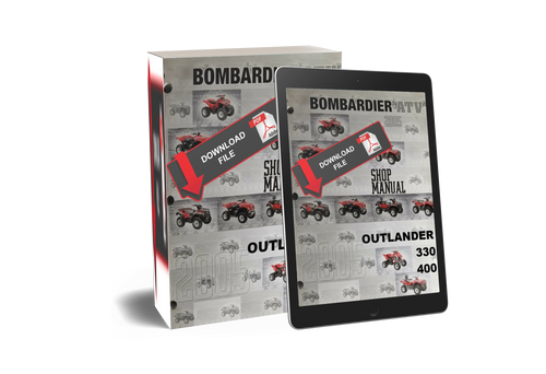 Bombardier 2005 Outlander 330 Service Manual