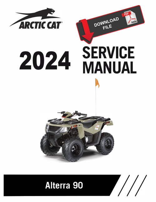 Arctic Cat 2024 Alterra 90 Service Manual