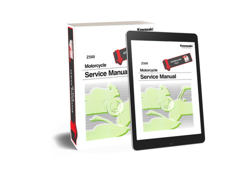 Service Manual Kawasaki 2024 Z500 SE ABS Repair