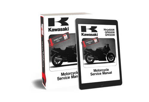 Kawasaki 1990 GPX 600R Service Manual Kawasaki 1990 GPX 600R Service Manual