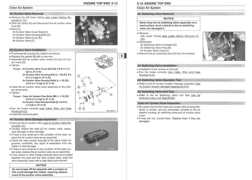 Kawasaki 2024 KLR650 Service Manual