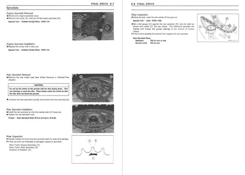 Kawasaki 2003 KDX220 Service Manual