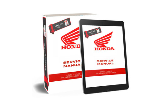 Honda 2025 Pioneer 1000 Crew Service Manual Honda 2025 Pioneer 1000 Crew Service Manual