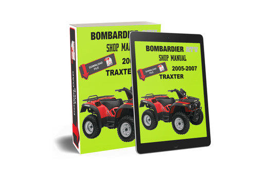 Bombardier 2006 Traxter MAX XT Service Manual