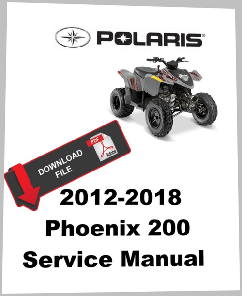 Polaris 2014 Phoenix 200 Service Manual