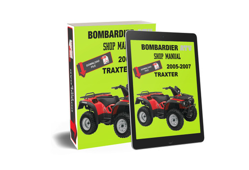 Bombardier 2007 Traxter MAX Service Manual