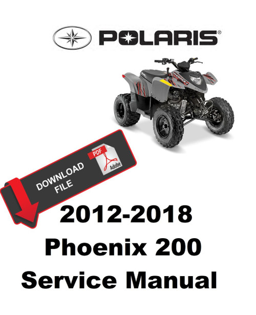 Polaris 2015 Phoenix 200 Service Manual