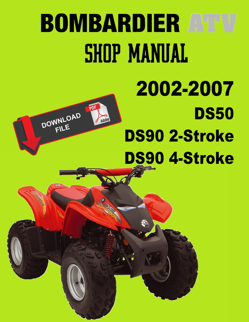 Bombardier 2004 DS 50 Service Manual