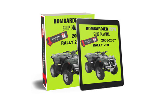 Bombardier 2005 DS 90 2-Stroke Service Manual