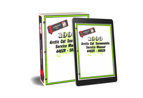 Arctic Cat 1993 ZR 580 Service Manual