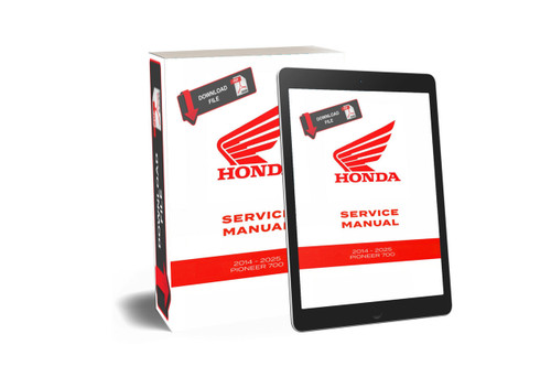 Honda 2025 Pioneer 700-4 Forest Service Manual