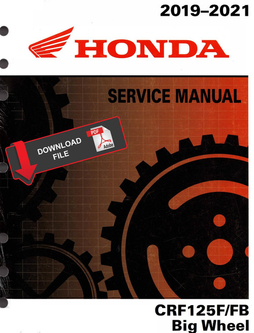Honda 2020 Big Wheel Service Manual