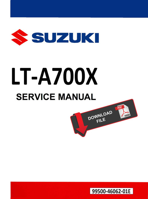 Suzuki 2006 King Quad 700 Service Manual