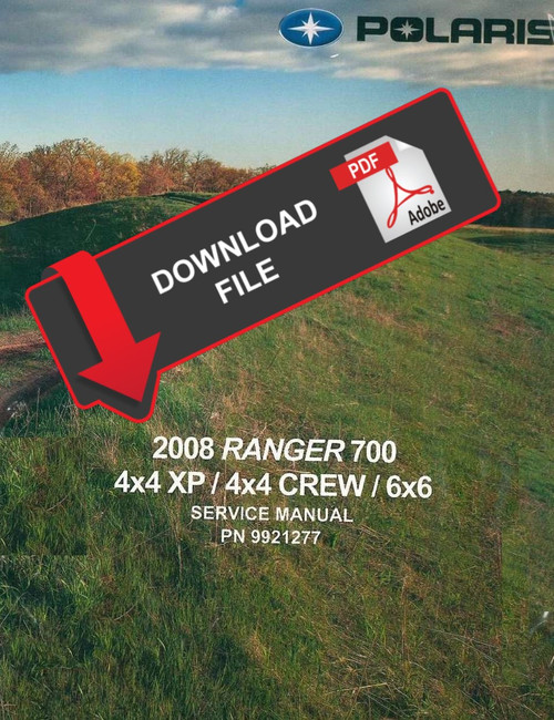 Polaris 2008 Ranger 700 6x6 Service Manual