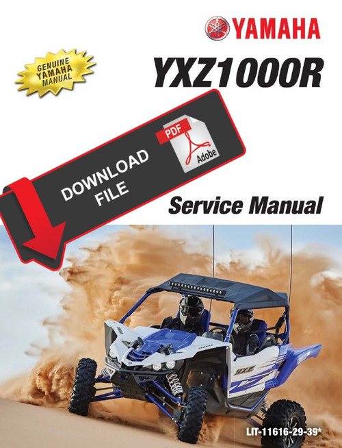 Yamaha 2016 YXZ1000R Service Manual