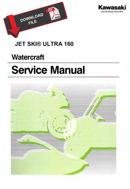 Kawasaki 2024 Jet Ski Ultra 160 Service Manual