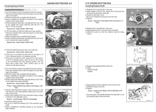 Kawasaki 2025 JW1500 Service Manual