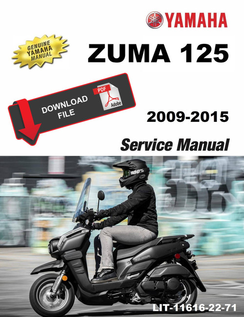 Yamaha 2010 Zuma 125 Service Manual