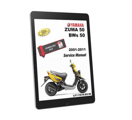 Yamaha 2010 BWs 50 Service Manual