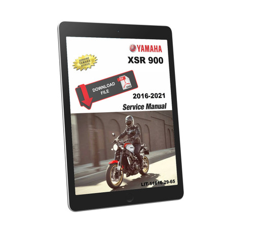 Yamaha 2023 XSR900 Service Manual