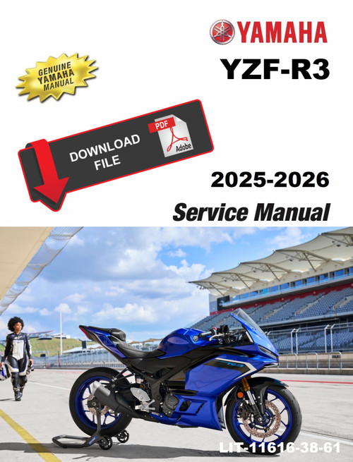 Yamaha 2025 YZF-R3 Service Manual